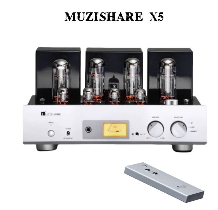 MUZISHARE X9 8W*2 Single-ended Class A Vacuum Tube Tube Amplifier