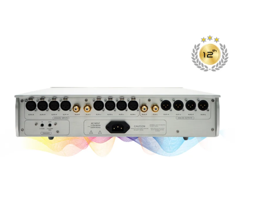 DENAFRIPS ATHENA 12th Pure Class A Preamplifier,Fully Balanced And Discrete Preamp Input Impedance 12.2kΩ Output Impedance 200 Ω
