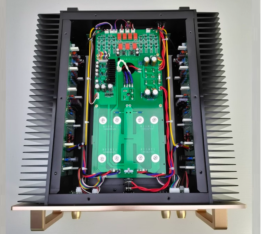 MUSMYS A75 Pure Class A 120W*2 4ohm HIFI Power Amplifier 12 Field Effect Power Transistors PK AccuphaseA-75