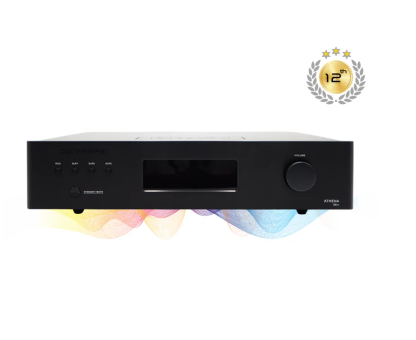 DENAFRIPS ATHENA 12th Pure Class A Preamplifier,Fully Balanced And Discrete Preamp Input Impedance 12.2kΩ Output Impedance 200 Ω