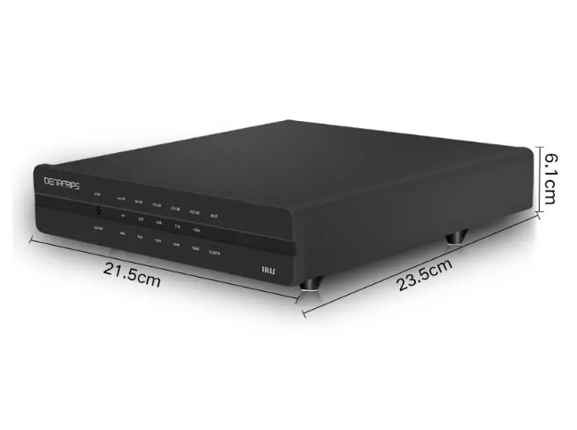 Denafrips IRIS 12th DDC USB Digital Interface External FEMTO Clock input 45.1584MHz 49.152MHz,Coaxial AES/EBU I2S IIS HDMI RJ45