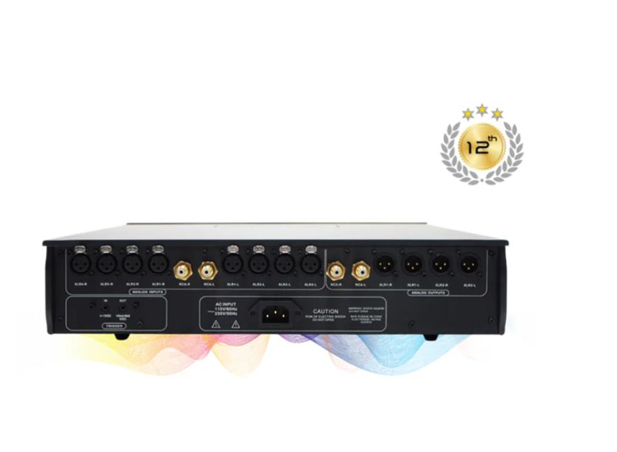 DENAFRIPS ATHENA 12th Pure Class A Preamplifier,Fully Balanced And Discrete Preamp Input Impedance 12.2kΩ Output Impedance 200 Ω