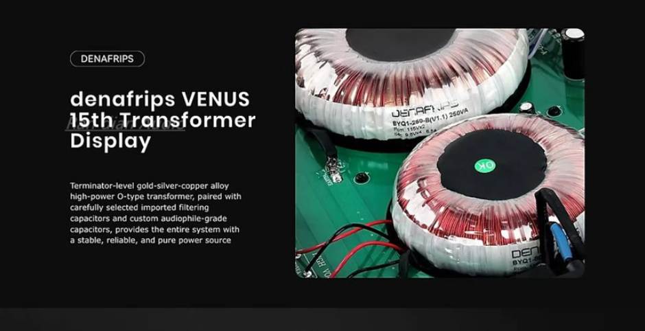 Denafrips VENUS 15th R2R Pure Balanced DAC Discrete Resistor 352.8/384KHz 11.28MHz(DSD4X USB&I2S onIy) RCA XLR Output