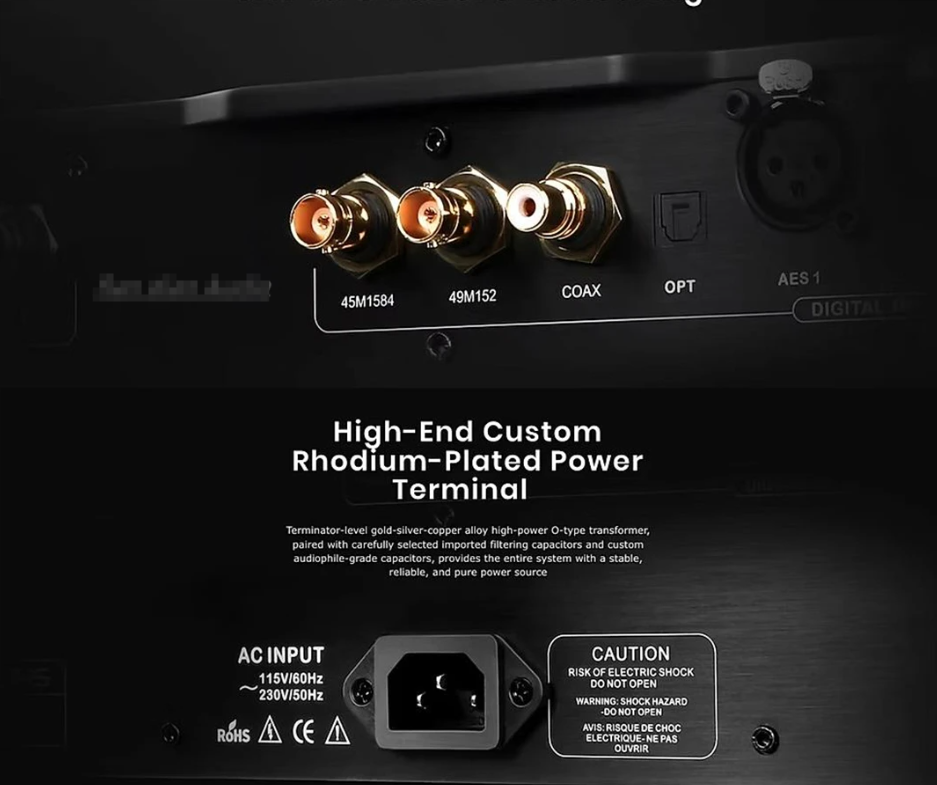 Denafrips VENUS 15th R2R Pure Balanced DAC Discrete Resistor 352.8/384KHz 11.28MHz(DSD4X USB&I2S onIy) RCA XLR Output
