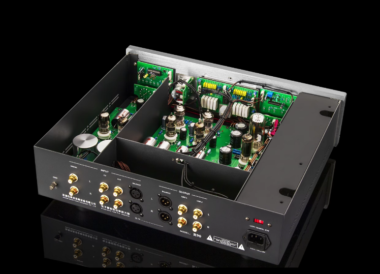MUZISHARE R90 Gallbladder Front Stage Amplifier with High Temperature Electronic Tube Front Stage with Frequency Adjustment