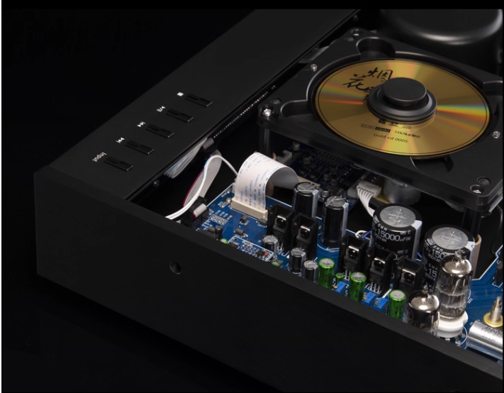 MUZISHARE C9 fever grade vacuum tube CD player with high-definition Bluetooth and decoder 9038