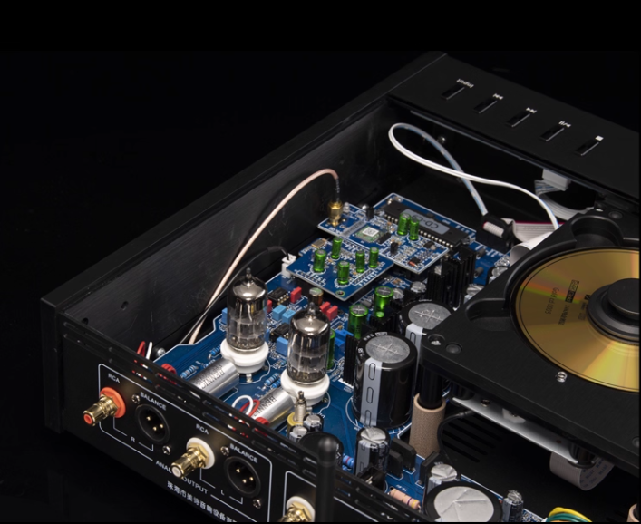 MUZISHARE C9 fever grade vacuum tube CD player with high-definition Bluetooth and decoder 9038