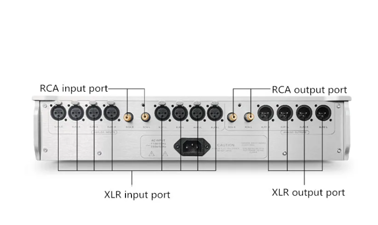 DENAFRIPS ATHENA 12th Pure Class A Preamplifier,Fully Balanced And Discrete Preamp Input Impedance 12.2kΩ Output Impedance 200 Ω