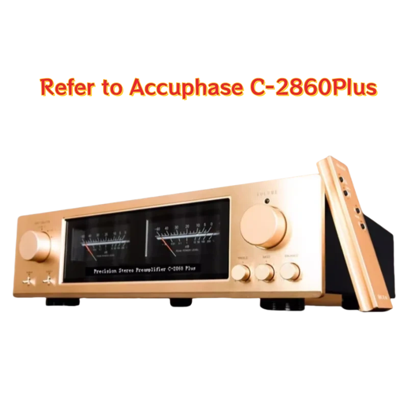 Refer to Accuphase C-2860Plus fully balanced Class A pure front-end HiFi amplifier upgraded version front-end amplifier