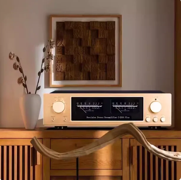 Refer to Accuphase C-2860Plus fully balanced Class A pure front-end HiFi amplifier upgraded version front-end amplifier