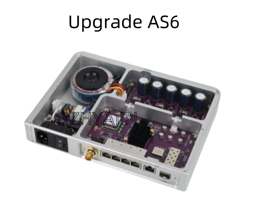 Upgrade LHY AUDIO AS6 SW6-SFP 6-Port Hifi Audio Ethernet Switch