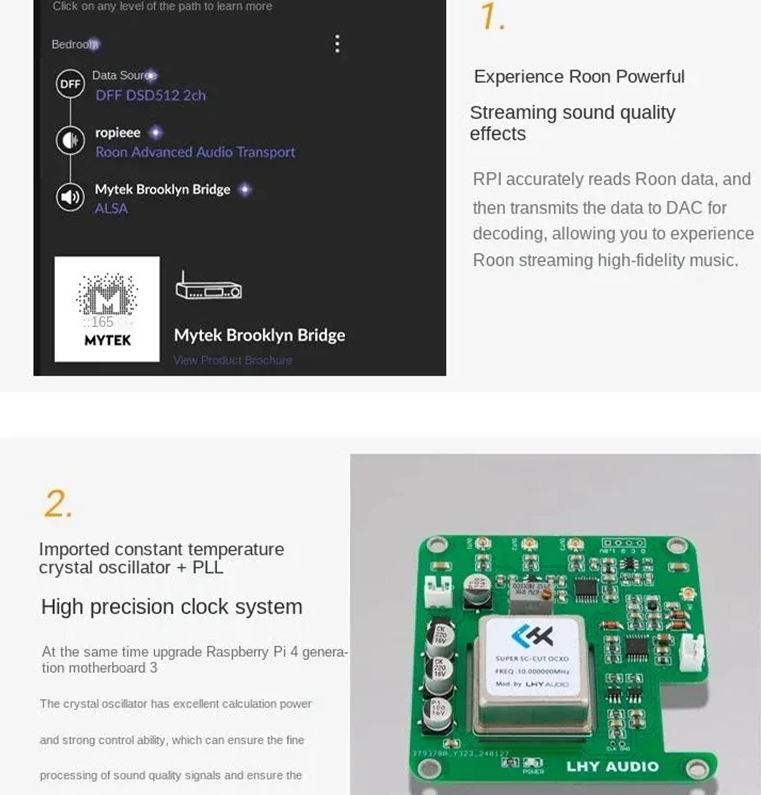 LHY Audio RPI Streaming Digital Music Wheel Roon Bridge Hifi Fever Player