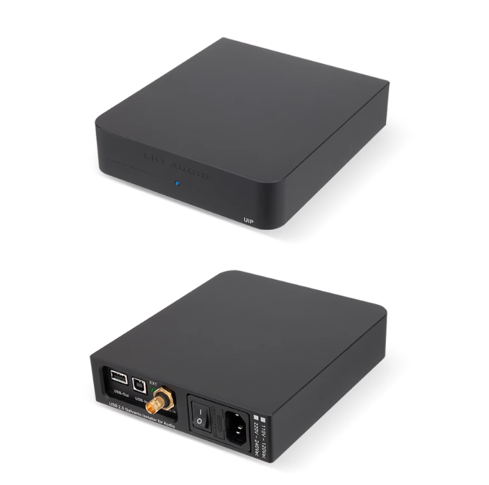 LHY AUDIO PCHFI fever audio USB purification isolator ADuM4165 high-speed 480M crystal oscillator OCXO clock input