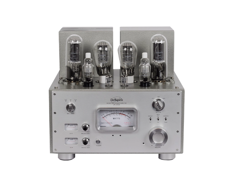 LINE MAGNETIC LM-219IA Plus Integrated Tube Power Amplifier 300B Push 845 Class A 24W*2 switch Preamplifier Mode