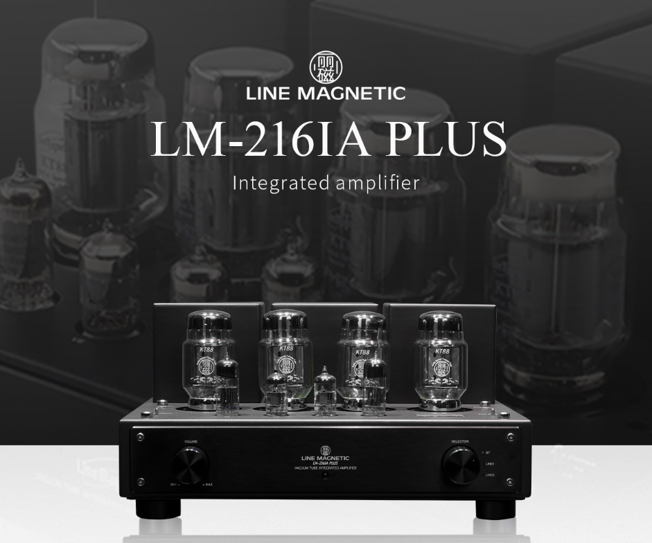 LINE MAGNETIC LM-216IA PLUS vacuum tube integrated amplifier