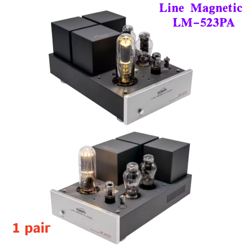 Line Magnetic LM-523PA single-ended Class A 300B 805 Mono-block power amplifier(a pair)