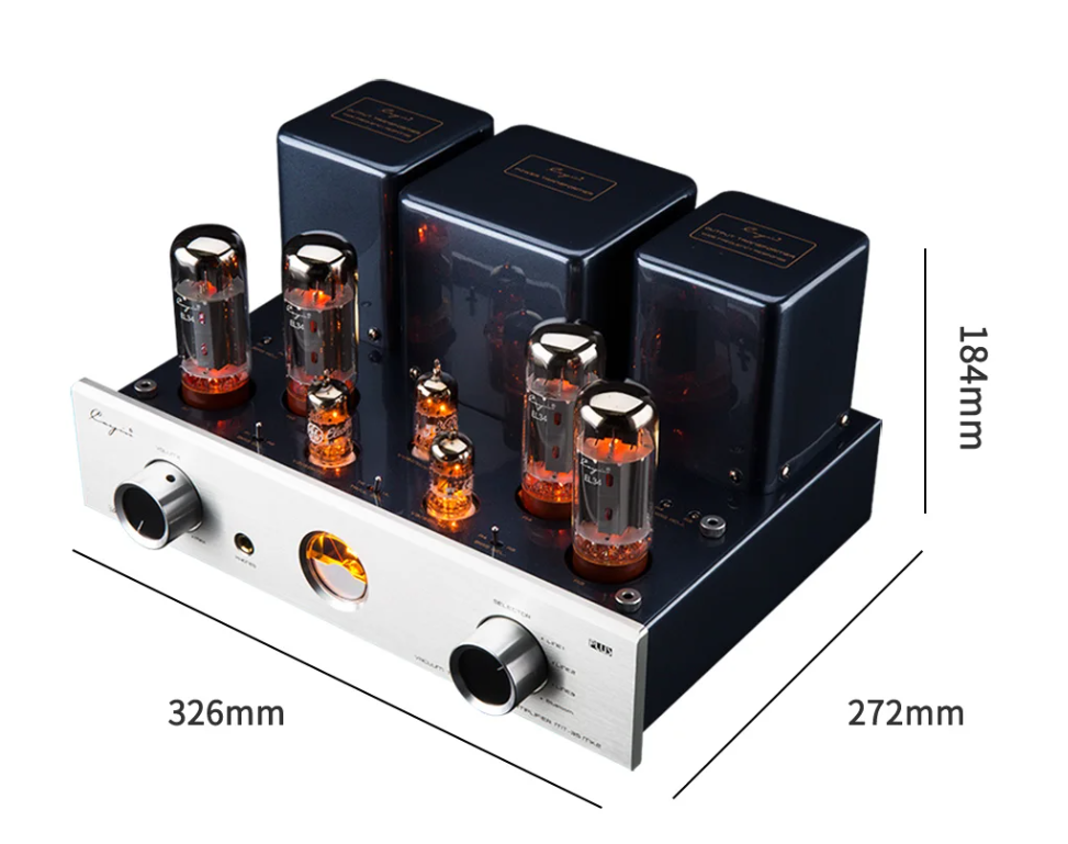 MT-35MK2BT EL34 Tube Integrated Amplifier with Bluetooth LDAC AAC SBC Supported Headphone Output Included