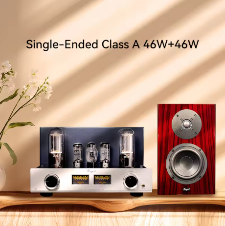 Cayin MT-80 805 Vacuum Tube Integrated Amplifier with Bluetooth and Headphone Output