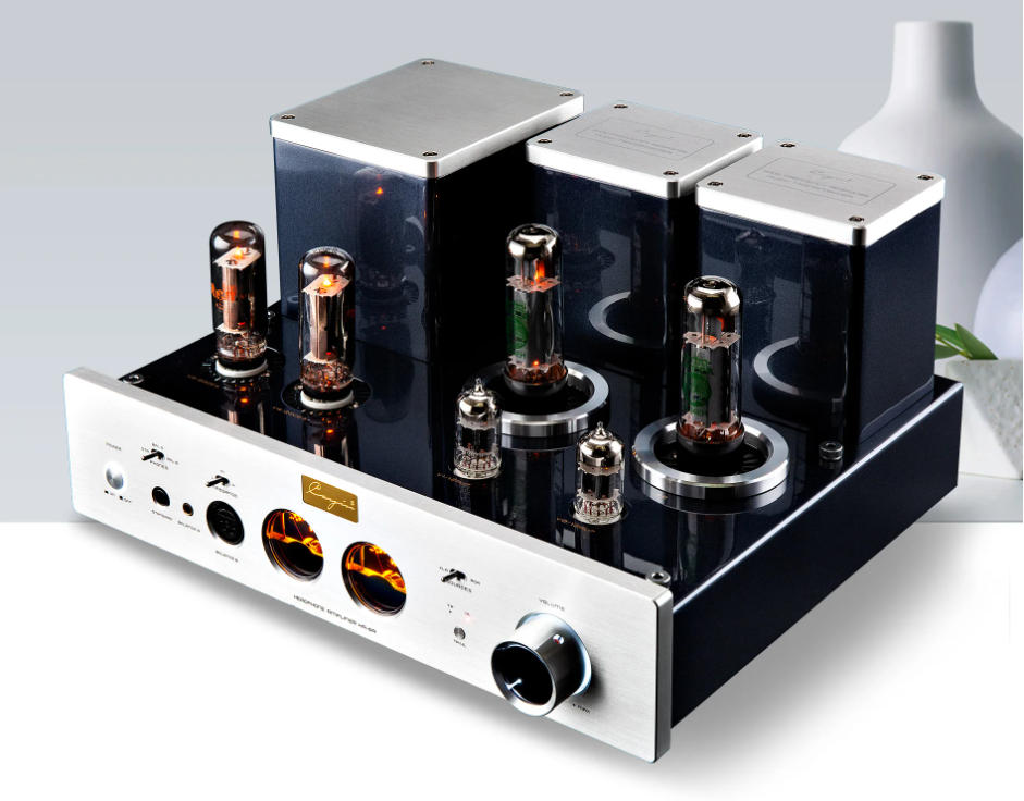 HA-6A HIEND Tube Headphone/Earphone Amplifier with 4.4mm, 6.35mm and XLR Phone Output. EL34/KT88 Switchable