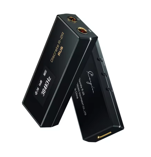 RU6 Portable USB DAC Headphone Amplifier USB Dongle R2R DAC with 3.5mm and 4.4mm Headphone Output
