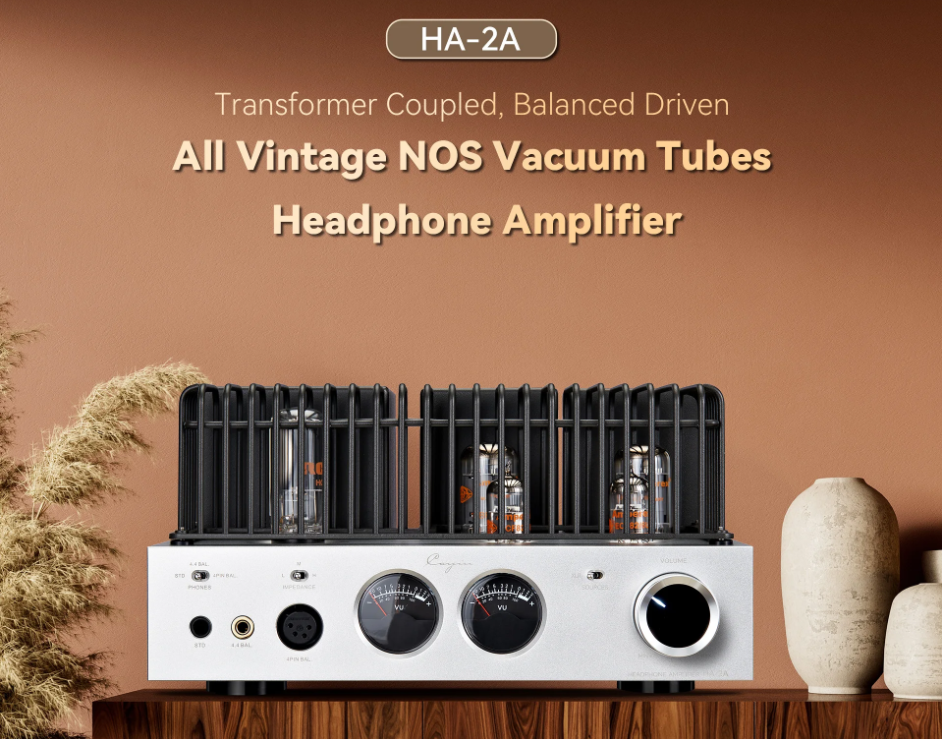 Cayin HA-2A All Vintage NOS Vacuum Tubes Headphone Amplifier