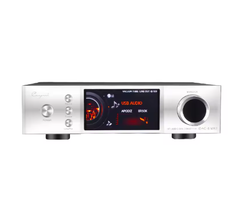 Cayin IDAC-6MK2 Digital to Analogue Converter with Dual Timbre Vaccuum Tube and Solid State