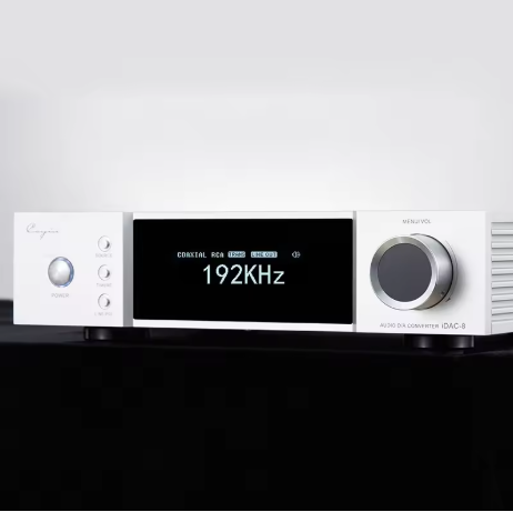 Cayin iDAC-8 Tube DAC Compact Size Matching with iDAP-8 Digital Streamer and iHA-8 Solid State Headphone Amplifier