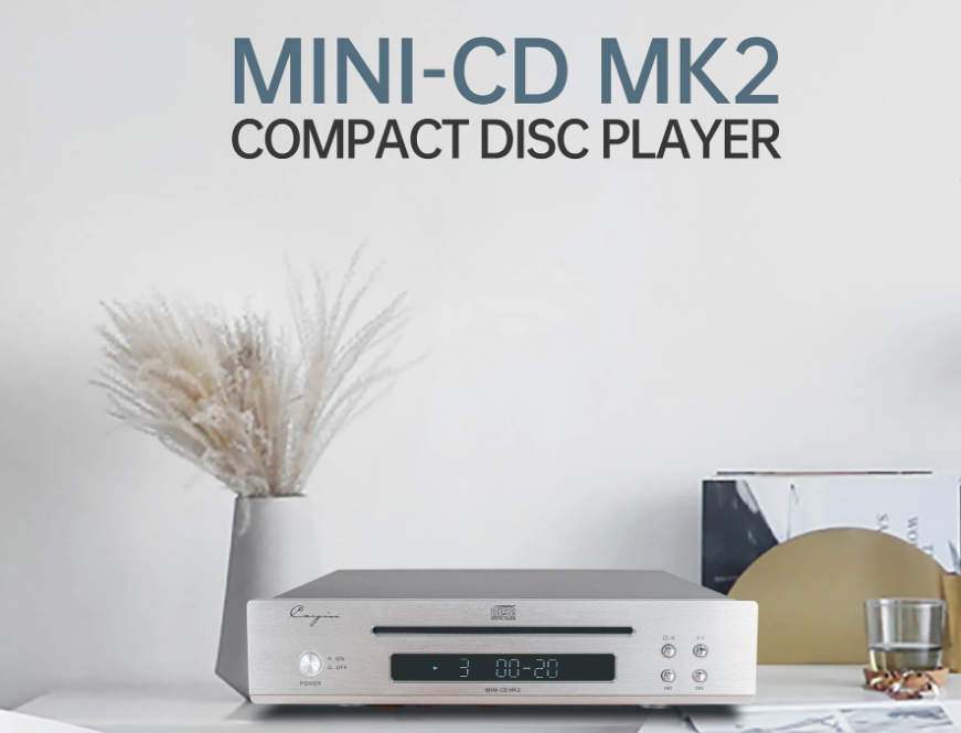 Cayin MINI-CDMK2 Compact Disc Player Slot-in style CD Drive VFD Dynamic Display
