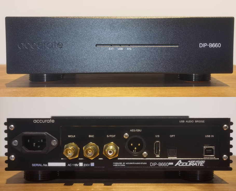 Accurate DIP-B660MK2 digital interface, Amanero digital interface from Italy, Hydra Z replica version