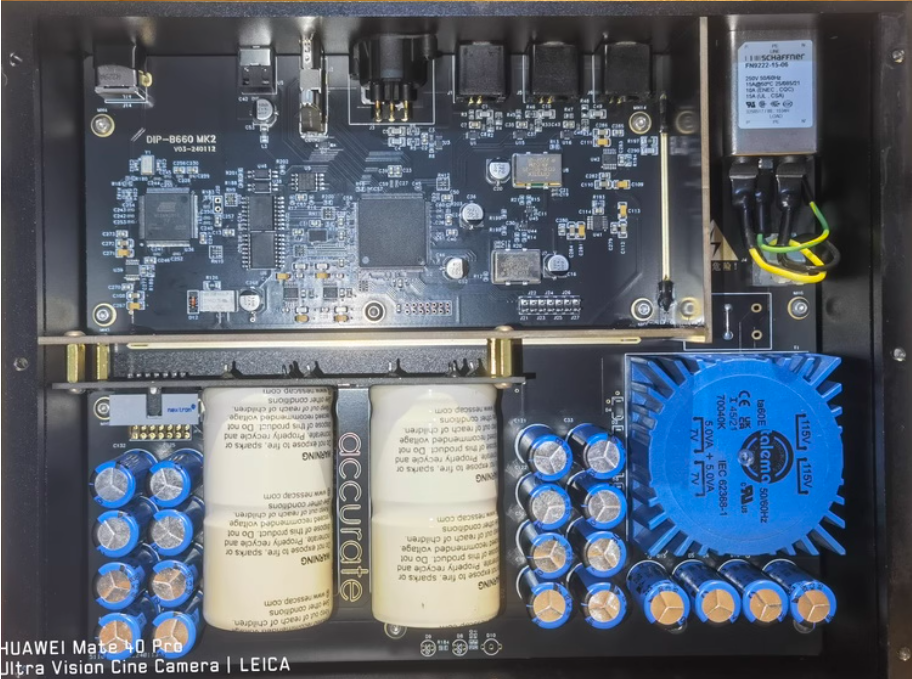 Accurate DIP-B660MK2 digital interface, Amanero digital interface from Italy, Hydra Z replica version