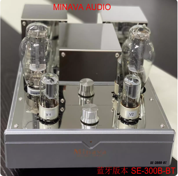 MinavaAudio 300B Single End Bluetooth Gallbladder Electronic Tube Amplifier (300B Merger+Pure Rear Stage)