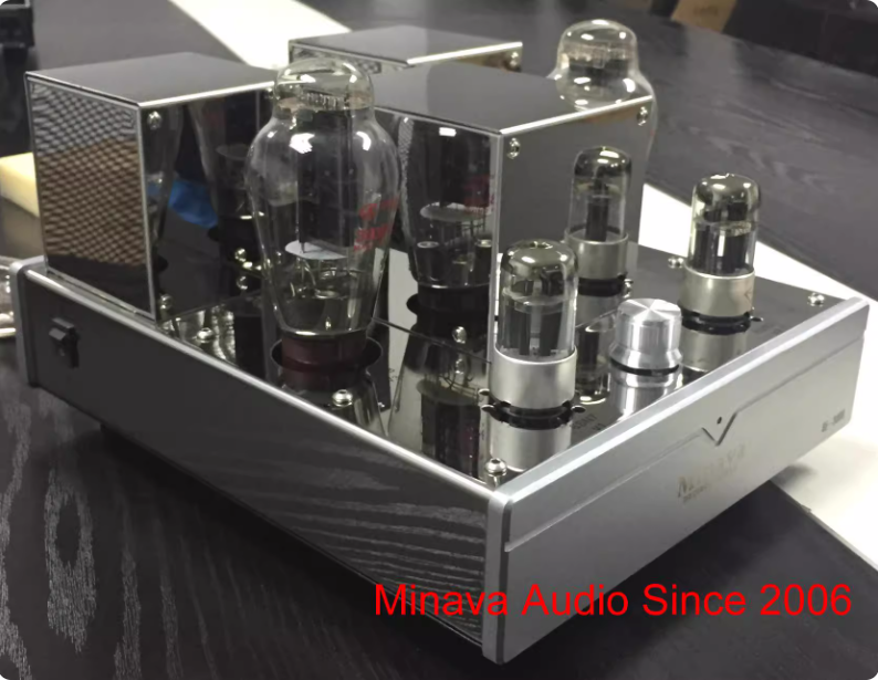 MinavaAudio 300B Single End Bluetooth Gallbladder Electronic Tube Amplifier (300B Merger+Pure Rear Stage)