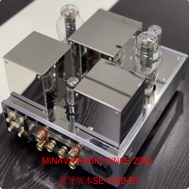 MinavaAudio 300B Single End Bluetooth Gallbladder Electronic Tube Amplifier (300B Merger+Pure Rear Stage)