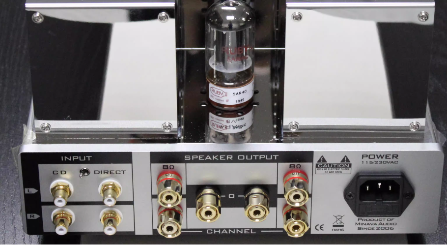 MinavaAudio 300B Single End Bluetooth Gallbladder Electronic Tube Amplifier (300B Merger+Pure Rear Stage)