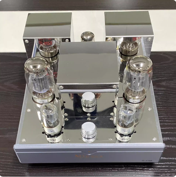 MinavaAudio KT88 single ended Bluetooth tube amplifier with output power of 12W (pure A-class 8 ohm load)