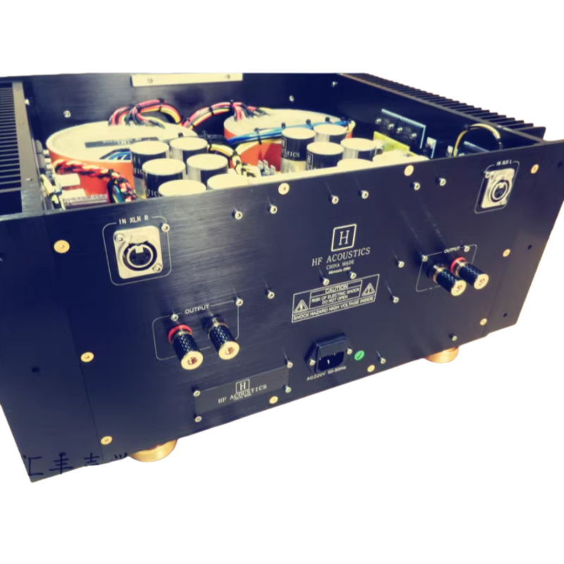 ANTILENG fully balanced A-class HIFi amplifier, replica of Swiss Gaowen 29M amplifier 320W*2 8Ω ，  640W*2 8Ω 。