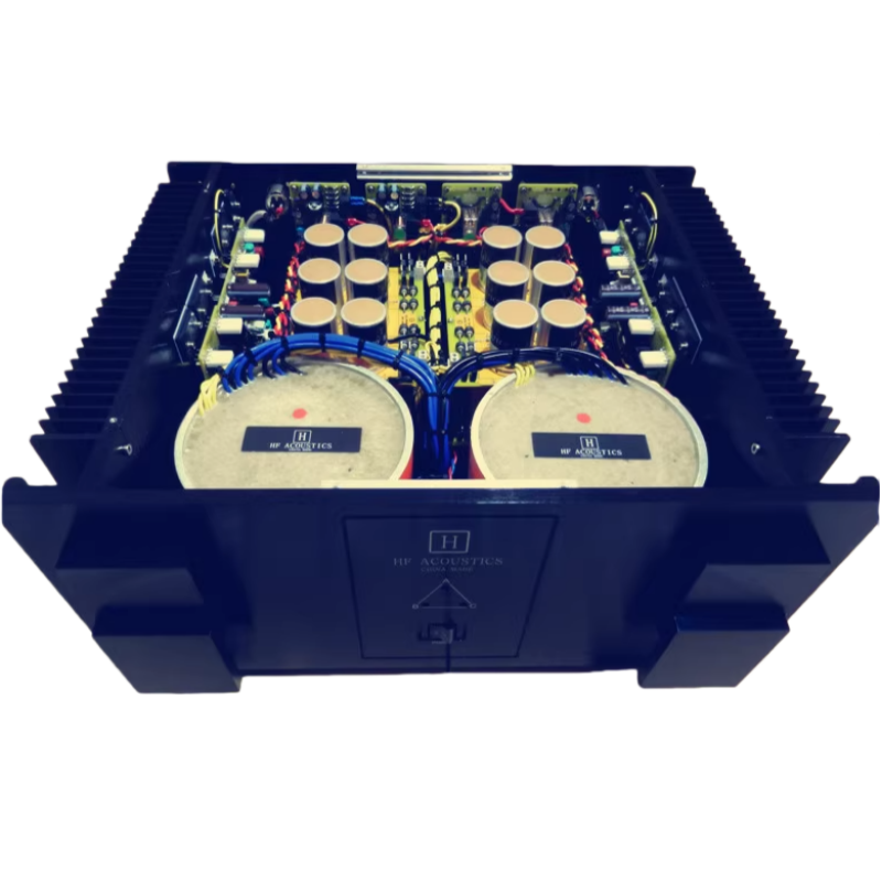 ANTILENG fully balanced A-class HIFi amplifier, replica of Swiss Gaowen 29M amplifier 320W*2 8Ω ，  640W*2 8Ω 。
