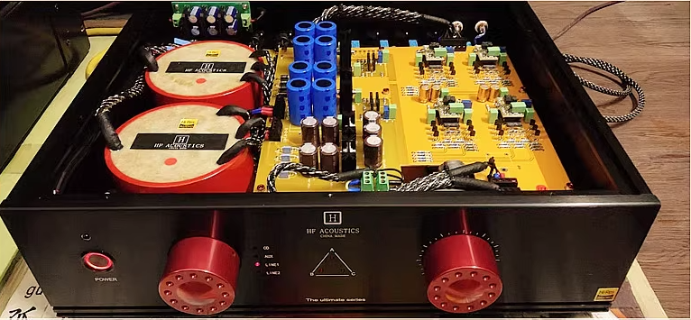 ANTILENG Flagship Edition Mammoth Fully Balanced Hifi Preamp Remake Swiss High Wen 27 Preamp