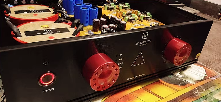 ANTILENG Flagship Edition Mammoth Fully Balanced Hifi Preamp Remake Swiss High Wen 27 Preamp