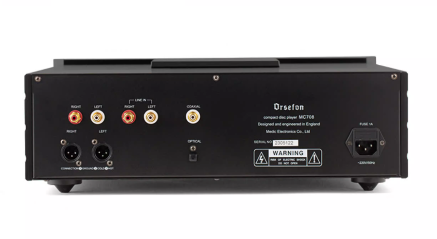 1:1 Clone Mcintosh MC708 CD Player Pure Bile Vacuum Tube 12AX7 HIFI PCM1794 Lossless Dual Decoding RCA/XLR Output
