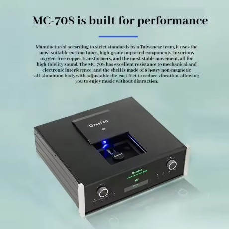 1:1 Clone Mcintosh MC708 CD Player Pure Bile Vacuum Tube 12AX7 HIFI PCM1794 Lossless Dual Decoding RCA/XLR Output
