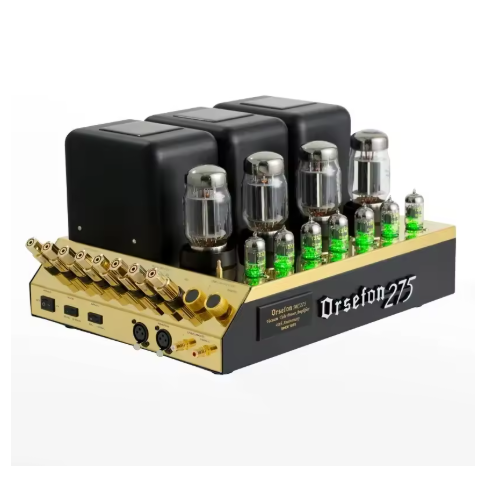 Clone Mcintosh MC275 Upgrade KT88*4 Tube Power Amplifier HiFi Push-pull Class AB 75W*2 Mono Mode Bridge Connection 150W