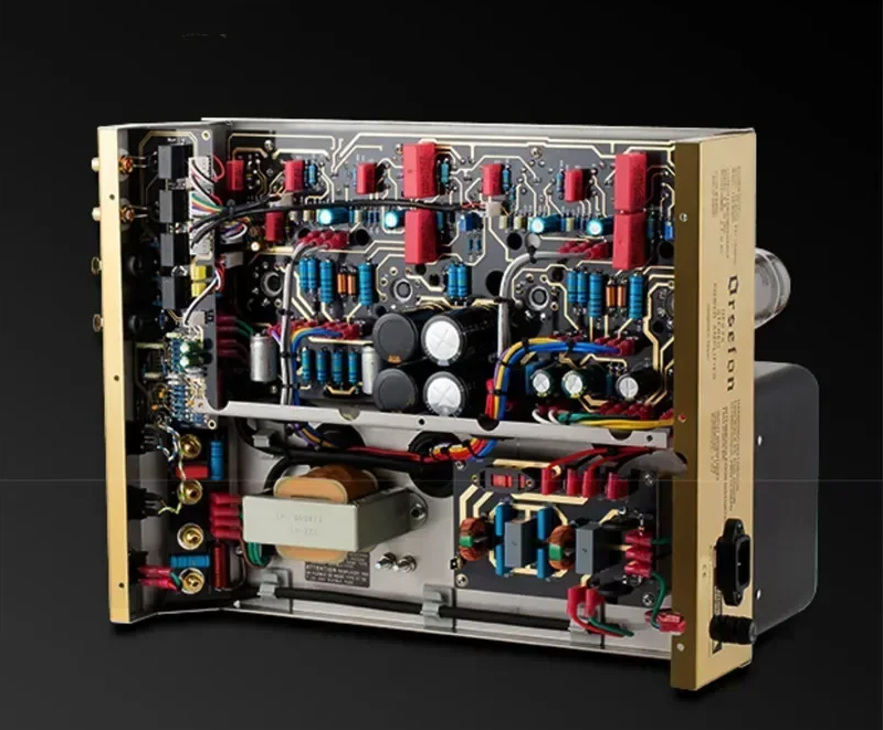 Clone Mcintosh MC275 Upgrade KT88*4 Tube Power Amplifier HiFi Push-pull Class AB 75W*2 Mono Mode Bridge Connection 150W