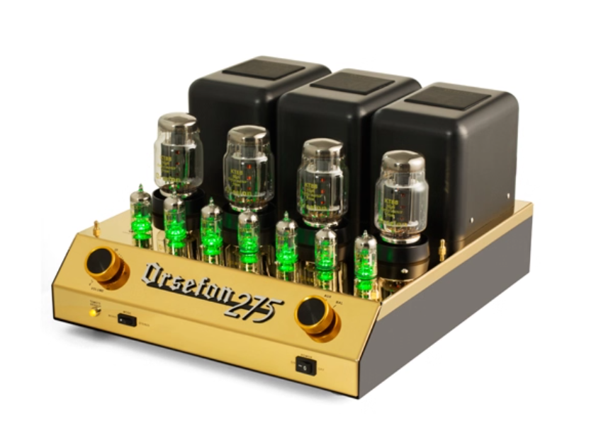 Clone Mcintosh MC275 Upgrade KT88*4 Tube Power Amplifier HiFi Push-pull Class AB 75W*2 Mono Mode Bridge Connection 150W