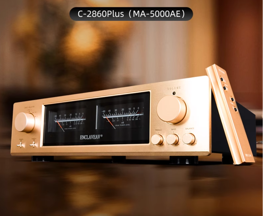 ENCLAVEAV New Accuphase C2860plus Fully Balanced Tone Preamplifier HiFi Audiophile Home Audio with Remote Control