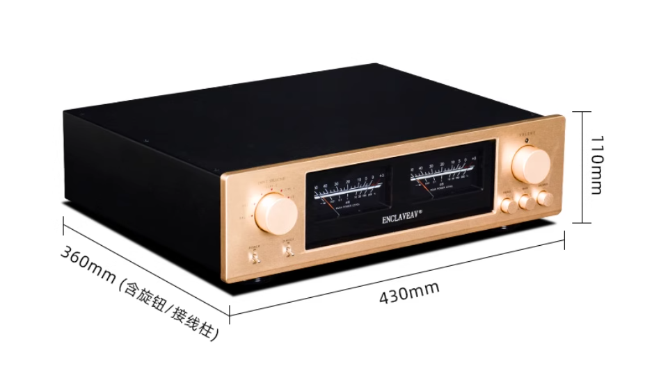 ENCLAVEAV New Accuphase C2860plus Fully Balanced Tone Preamplifier HiFi Audiophile Home Audio with Remote Control