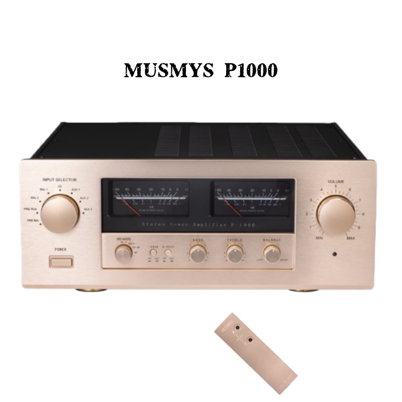 Reference Accuphase P1000 Class AB High-power Amplifier with Bass and Treble Adjustment,remote Control,HiFi Integrated Amplifier