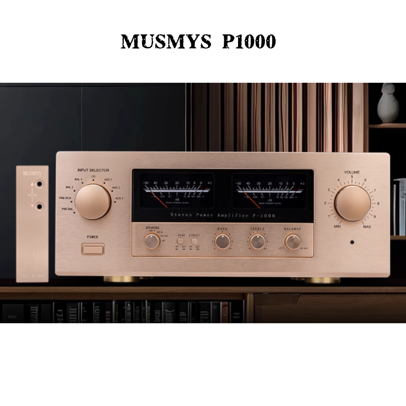 Reference Accuphase P1000 Class AB High-power Amplifier with Bass and Treble Adjustment,remote Control,HiFi Integrated Amplifier