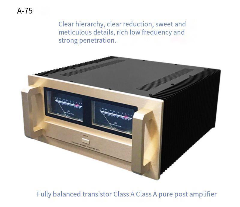 Boya A75 Pure Class A Class A Dual Channel Rear Stage Hifi Fever Fully Balanced Rear Stage Amplifier 120W/8 Ω x2 240W/4 Ω x2