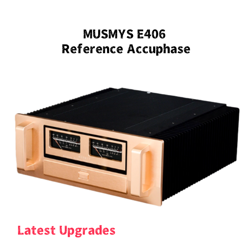 MUSMYS E406 Reference Accuphase 320W * 2 Fever HiFi Pure Rear Stage Amplifier Imported Field Effect Transistor High Powe